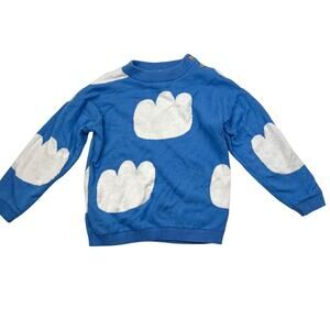 H&M Blue Clouds Knit Sweater